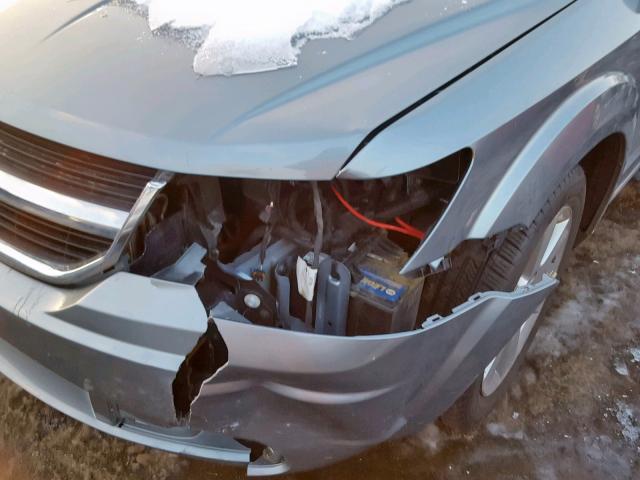 3D4PG9FV2AT233936 - 2010 DODGE JOURNEY R/ BLUE photo 9