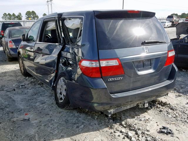 5FNRL38296B074873 - 2006 HONDA ODYSSEY LX GREEN photo 3