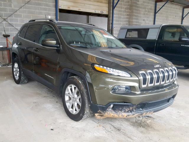 1C4PJMCS0GW122624 - 2016 JEEP CHEROKEE L GREEN photo 1