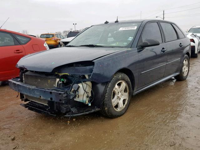 1G1ZU64865F135589 - 2005 CHEVROLET MALIBU MAX 黑色 照片 2