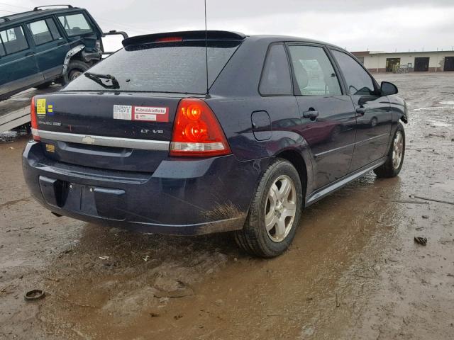 1G1ZU64865F135589 - 2005 CHEVROLET MALIBU MAX 黑色 照片 4