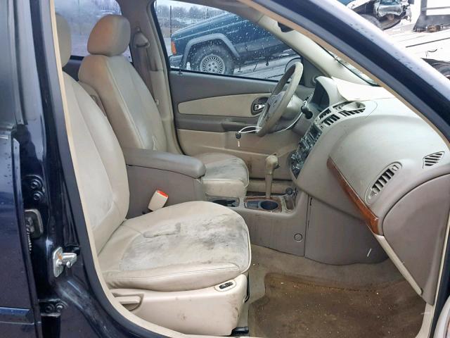 1G1ZU64865F135589 - 2005 CHEVROLET MALIBU MAX 黑色 照片 5