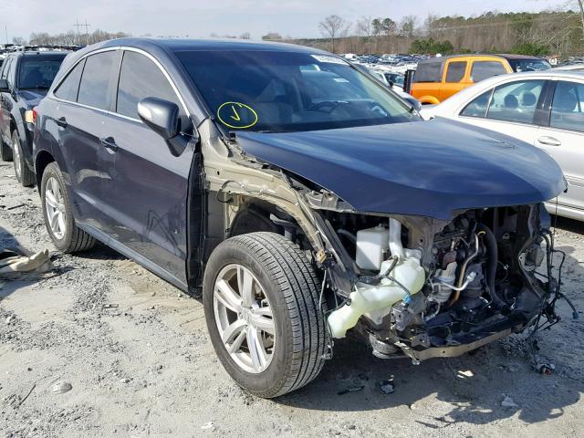 5J8TB3H39FL005598 - 2015 ACURA RDX GRAY photo 1