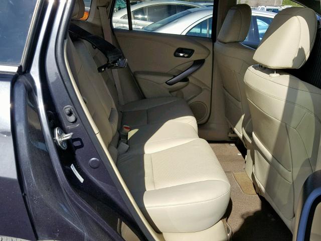 5J8TB3H39FL005598 - 2015 ACURA RDX GRAY photo 6