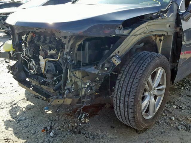 5J8TB3H39FL005598 - 2015 ACURA RDX GRAY photo 9