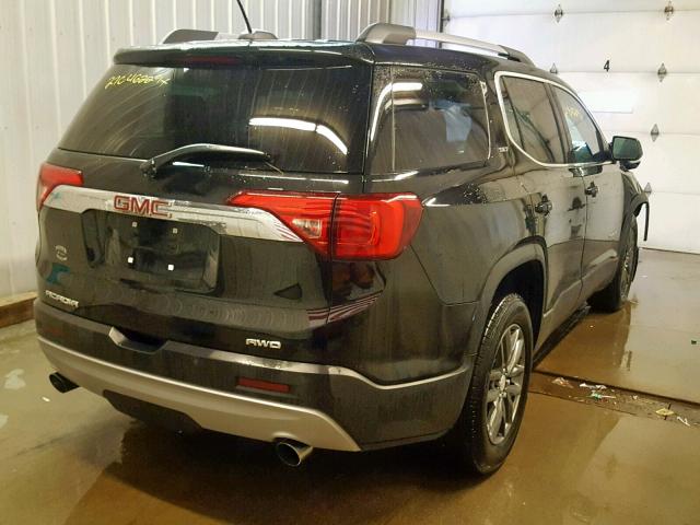 1GKKNULS9JZ141620 - 2018 GMC ACADIA SLT BLACK photo 4