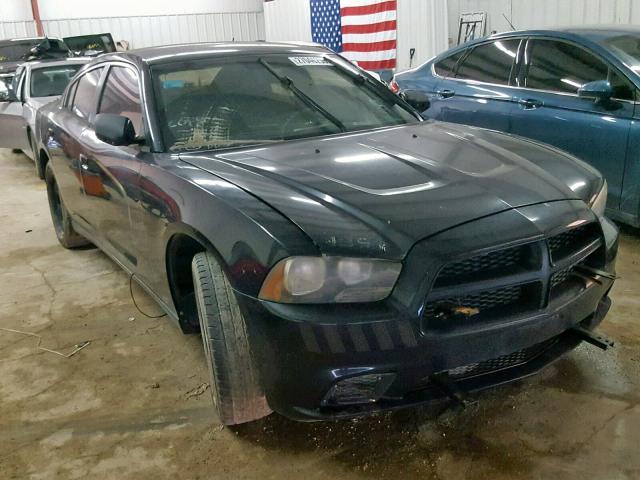 2B3CL1CT0BH551884 - 2011 DODGE CHARGER PO BLACK photo 1