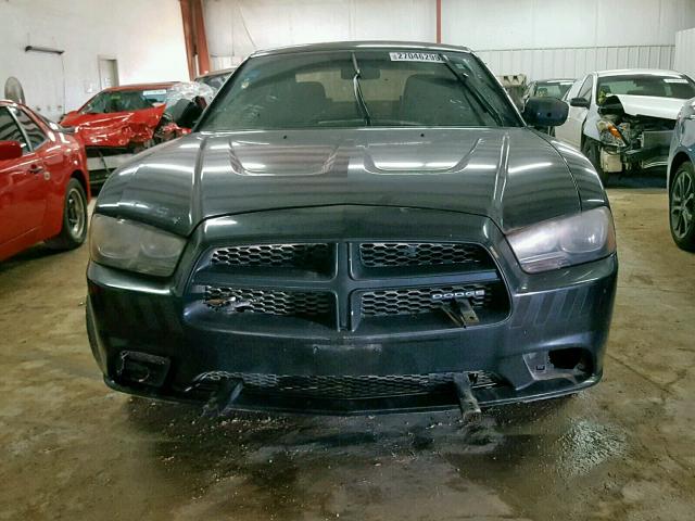 2B3CL1CT0BH551884 - 2011 DODGE CHARGER PO BLACK photo 9