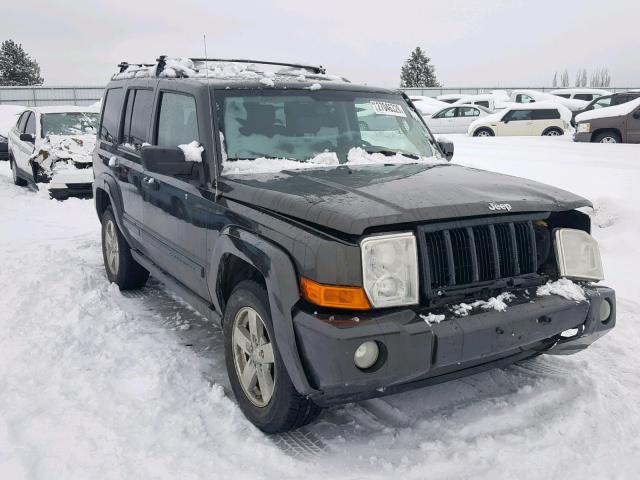 1J8HH48K06C355677 - 2006 JEEP COMMANDER GREEN photo 1