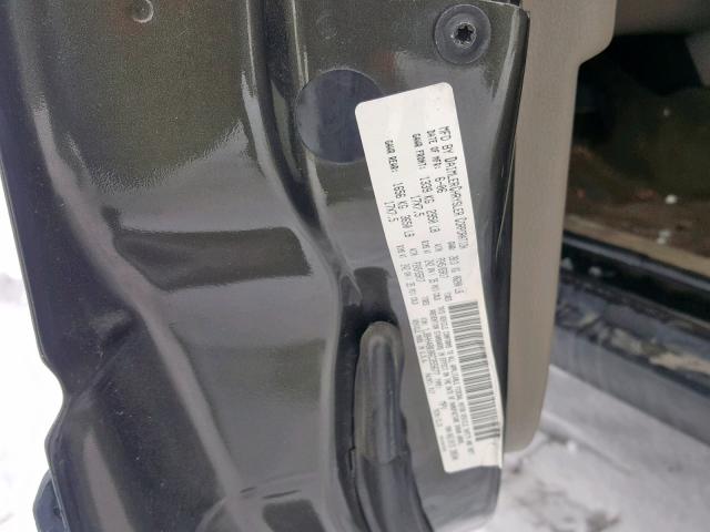 1J8HH48K06C355677 - 2006 JEEP COMMANDER GREEN photo 10