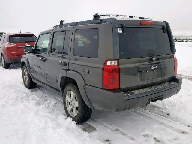 1J8HH48K06C355677 - 2006 JEEP COMMANDER GREEN photo 3