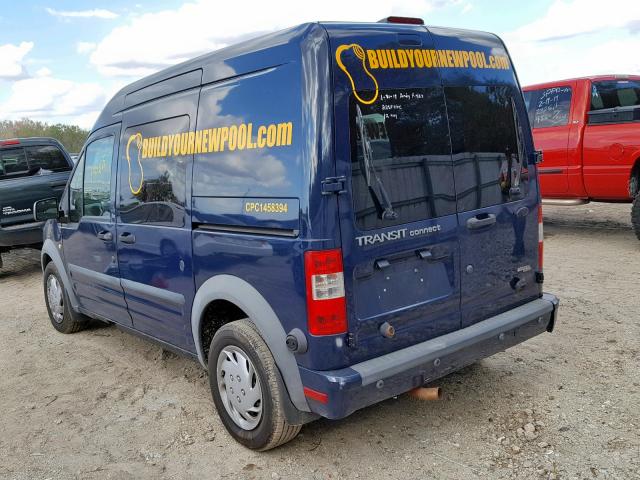 NM0LS6BN1AT008026 - 2010 FORD TRANSIT CO BLUE photo 3