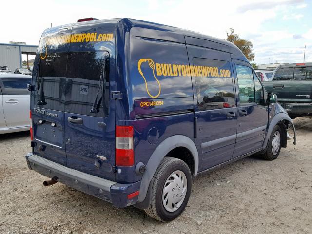 NM0LS6BN1AT008026 - 2010 FORD TRANSIT CO BLUE photo 4