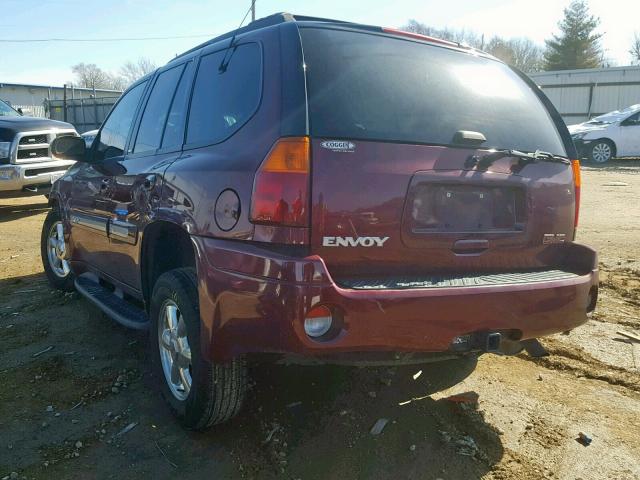 1GKDS13S222423172 - 2002 GMC ENVOY BURGUNDY photo 3