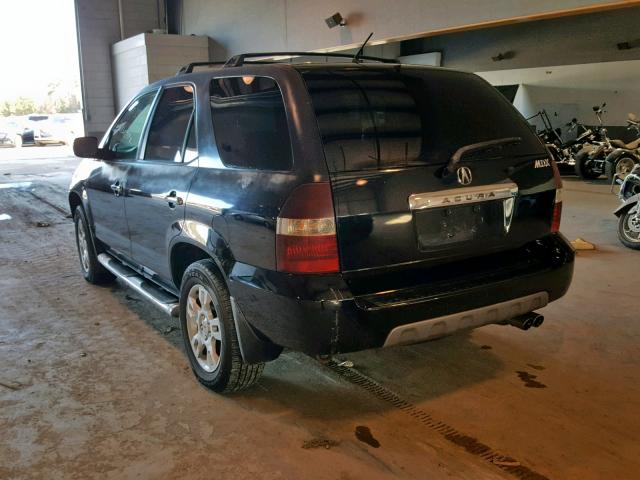 2HNYD18973H540746 - 2003 ACURA MDX TOURIN BLACK photo 3