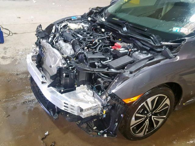 2HGFC1F38JH641145 - 2018 HONDA CIVIC EX 灰色 照片 9