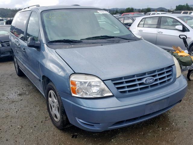 2FMZA51635BA56486 - 2005 FORD FREESTAR S BLUE photo 1