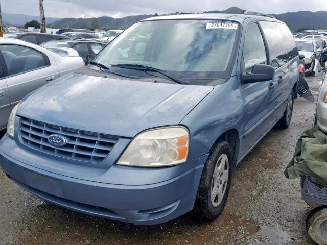 2FMZA51635BA56486 - 2005 FORD FREESTAR S BLUE photo 2