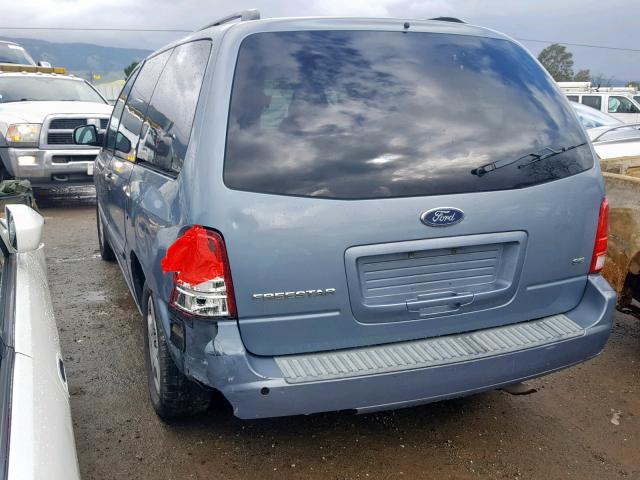 2FMZA51635BA56486 - 2005 FORD FREESTAR S BLUE photo 3