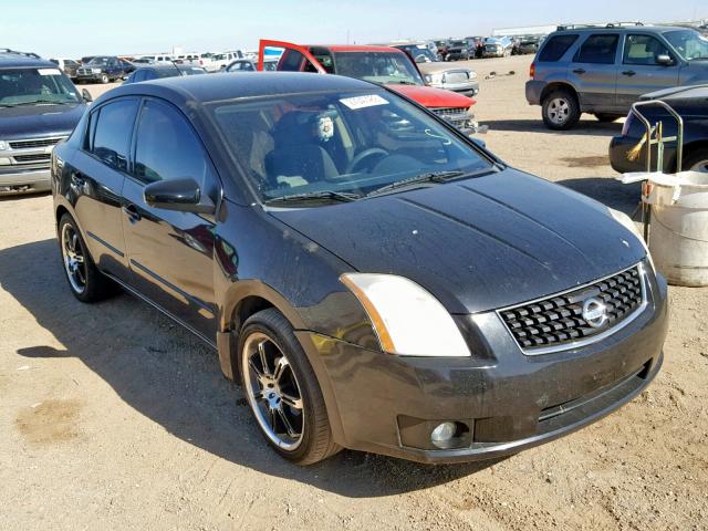 3N1AB61E88L684244 - 2008 NISSAN SENTRA 2.0 BLACK photo 1