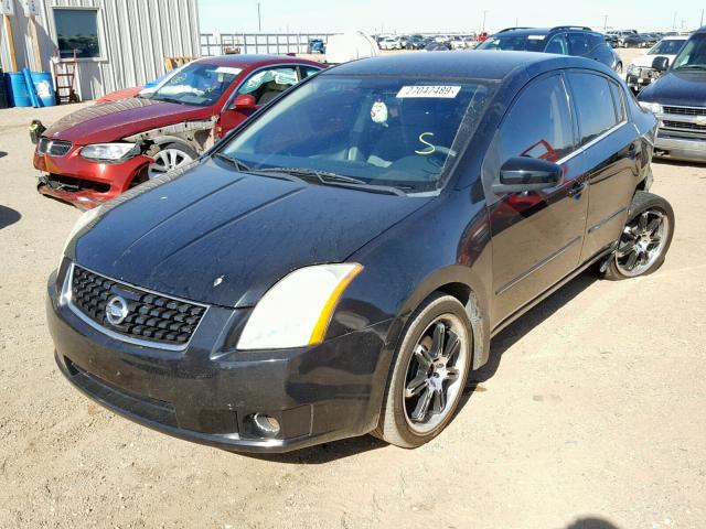 3N1AB61E88L684244 - 2008 NISSAN SENTRA 2.0 BLACK photo 2