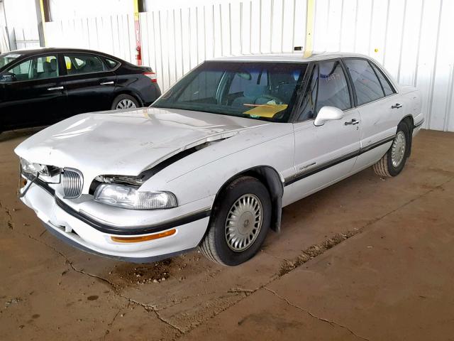 1G4HP52K1VH430750 - 1997 BUICK LESABRE CU WHITE photo 2