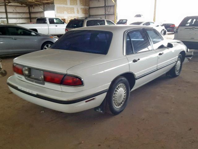 1G4HP52K1VH430750 - 1997 BUICK LESABRE CU WHITE photo 4