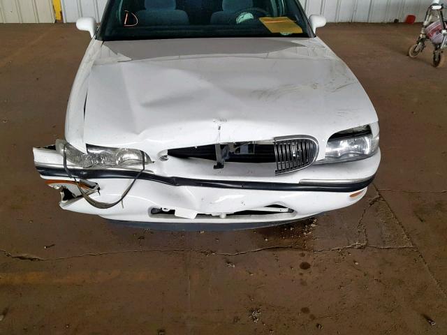 1G4HP52K1VH430750 - 1997 BUICK LESABRE CU WHITE photo 9