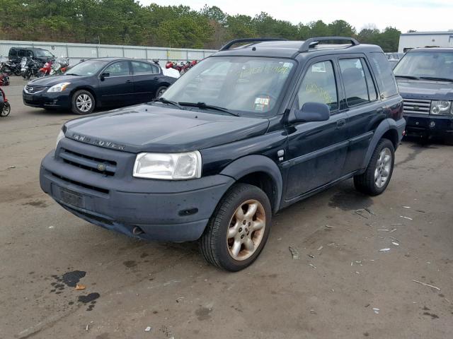 SALNY22213A269804 - 2003 LAND ROVER FREELANDER BLACK photo 2