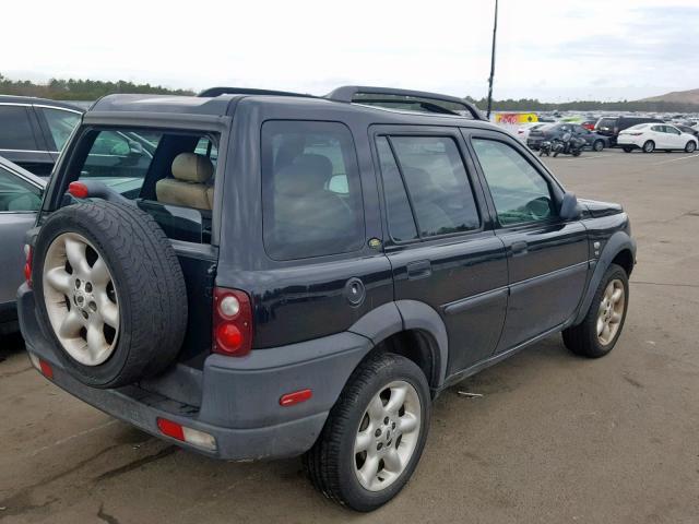 SALNY22213A269804 - 2003 LAND ROVER FREELANDER BLACK photo 4