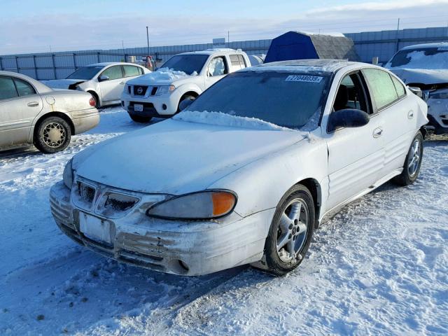 1G2NF52F02C269771 - 2002 PONTIAC GRAND AM S WHITE photo 2