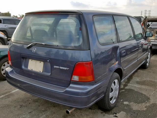 JHMRA1866SC031126 - 1995 HONDA ODYSSEY LX BLUE photo 4