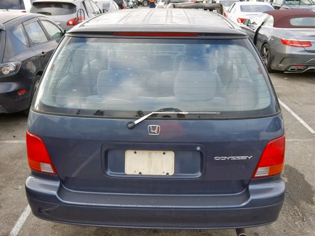 JHMRA1866SC031126 - 1995 HONDA ODYSSEY LX BLUE photo 9