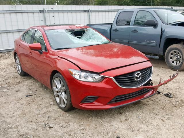 JM1GJ1T51F1191908 - 2015 MAZDA 6 TOURING RED photo 1