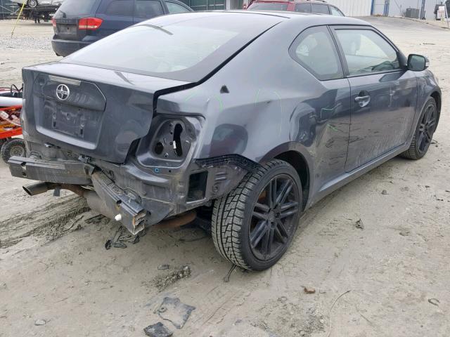 JTKJF5C71C3034310 - 2012 TOYOTA SCION TC ნაცრისფერი ფოტო 4