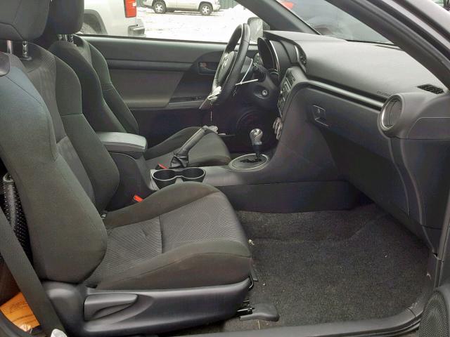 JTKJF5C71C3034310 - 2012 TOYOTA SCION TC ნაცრისფერი ფოტო 5