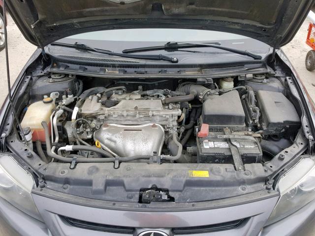 JTKJF5C71C3034310 - 2012 TOYOTA SCION TC ნაცრისფერი ფოტო 7