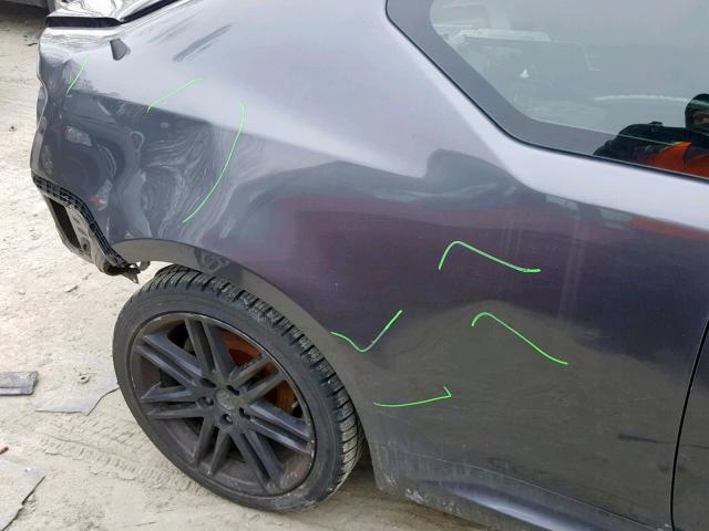 JTKJF5C71C3034310 - 2012 TOYOTA SCION TC ნაცრისფერი ფოტო 9