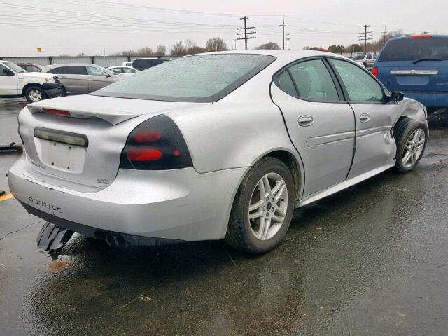 2G2WR524051342190 - 2005 PONTIAC GRAND PRIX SILVER photo 4