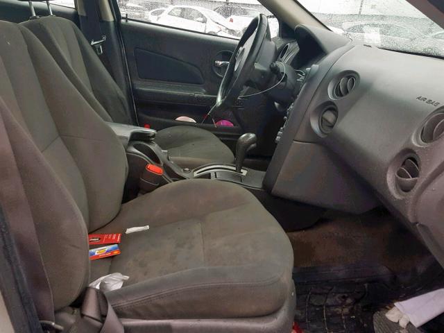 2G2WR524051342190 - 2005 PONTIAC GRAND PRIX SILVER photo 5