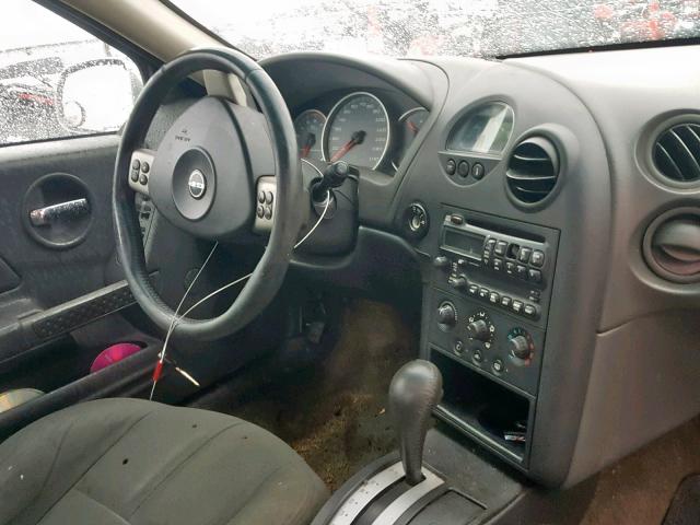 2G2WR524051342190 - 2005 PONTIAC GRAND PRIX SILVER photo 9