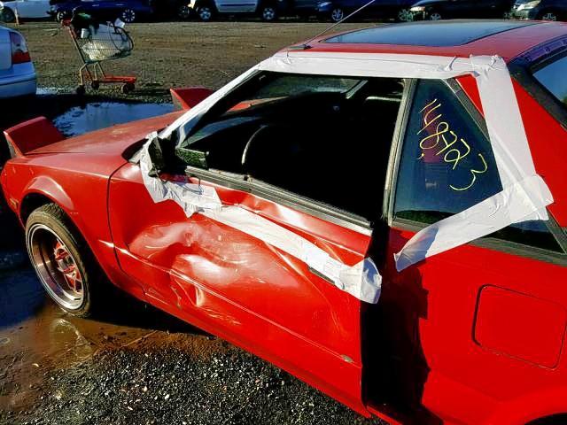 JT2AW15C2F0018545 - 1985 TOYOTA MR2 RED photo 9