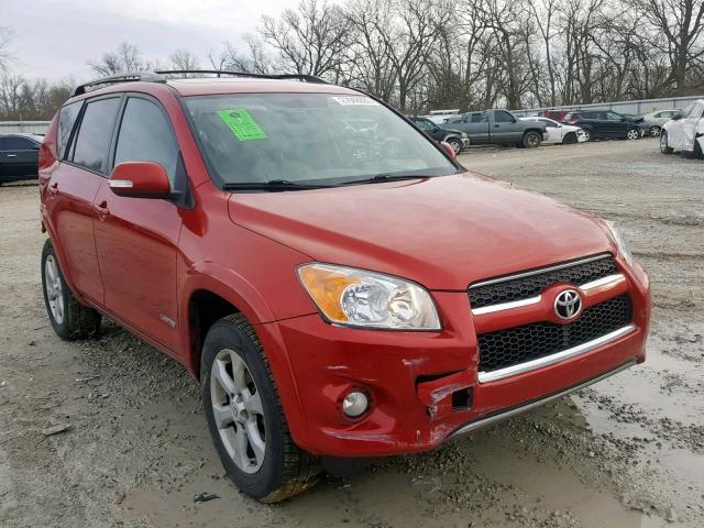 2T3DF4DV6BW126021 - 2011 TOYOTA RAV4 LIMIT RED photo 1