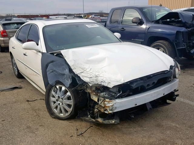 2G4WD582981171536 - 2008 BUICK LACROSSE C WHITE photo 1