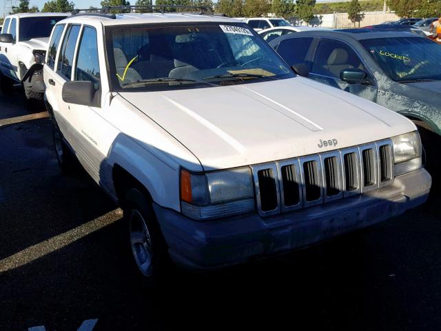 1J4GZ58S1WC180677 - 1998 JEEP GRAND CHER WHITE photo 1