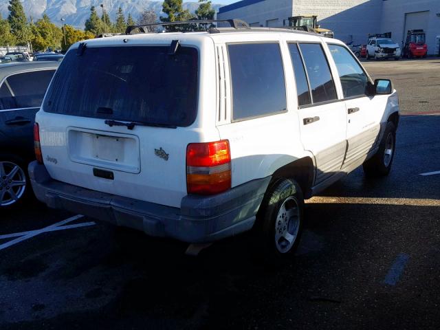 1J4GZ58S1WC180677 - 1998 JEEP GRAND CHER WHITE photo 4