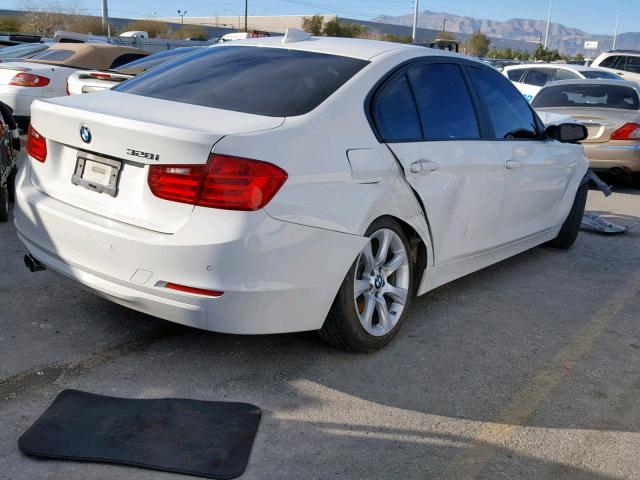 WBA3C1C5XFK122053 - 2015 BMW 328 I SULE WHITE photo 4