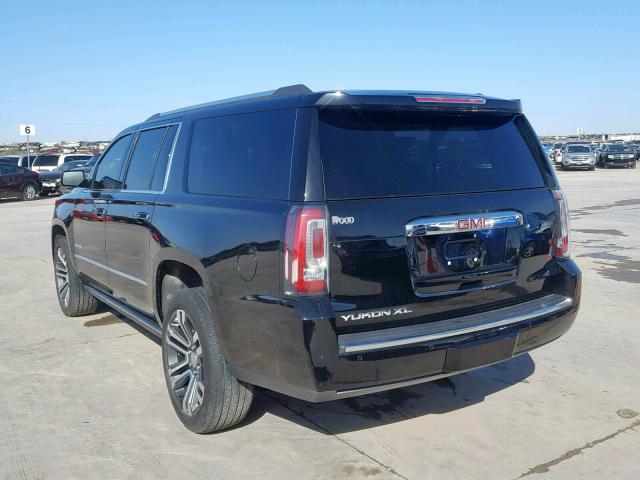 1GKS1HKJ6HR218062 - 2017 GMC YUKON XL D BLACK photo 3