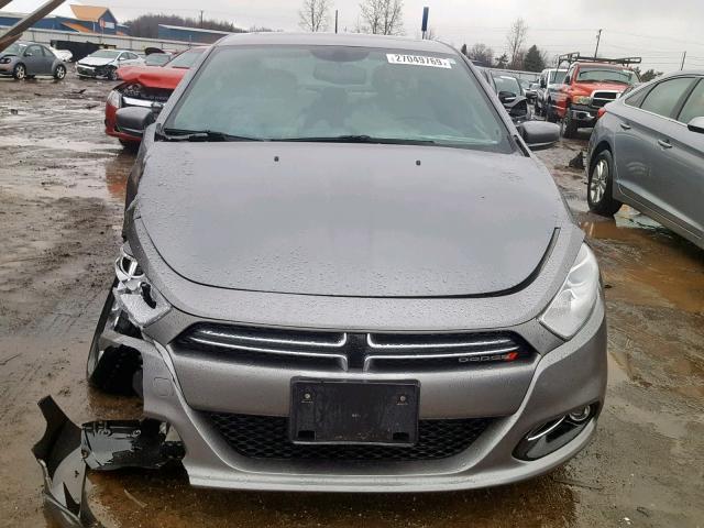 1C3CDFCA2DD710948 - 2013 DODGE DART LIMIT GRAY photo 10