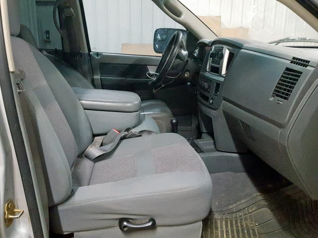 3D7KS28C77G762458 - 2007 DODGE RAM 2500 S ვერცხლისფერი ფოტო 5